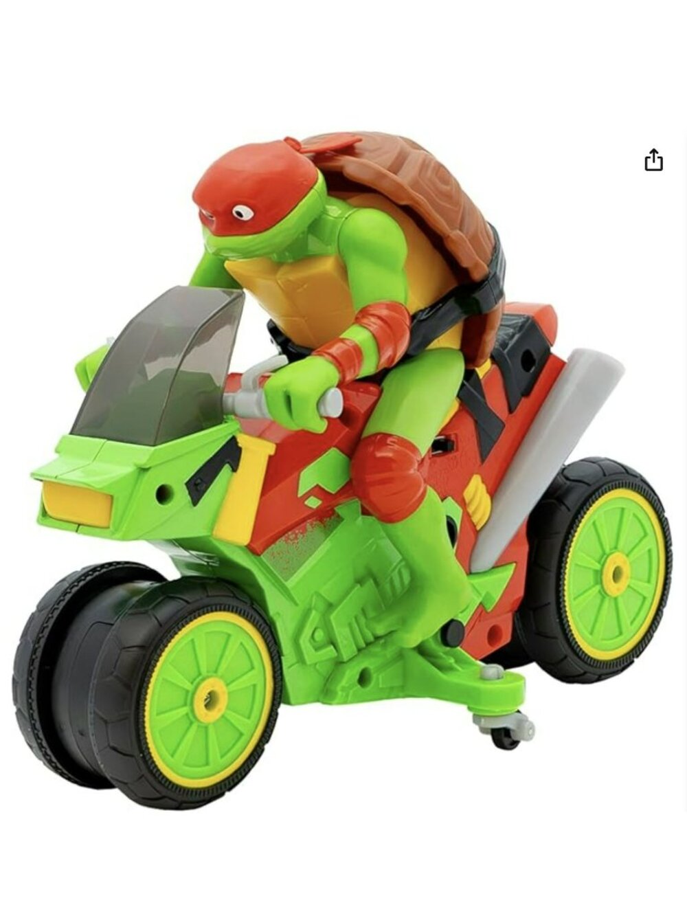 Teenage Mutant Ninja Turtles Raphs Rad Ride RC Motorcycle Toy